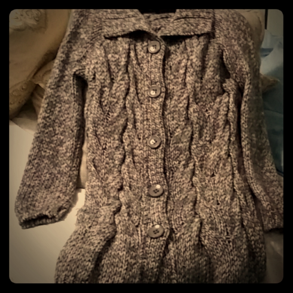 Heavier sweater coat